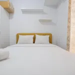 Minimalist Studio at Azalea Suites Cikarang Apartment By Travelio